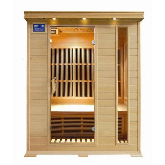 SunRay Saunas Aspen 3-Person Infrared Sauna HL300C